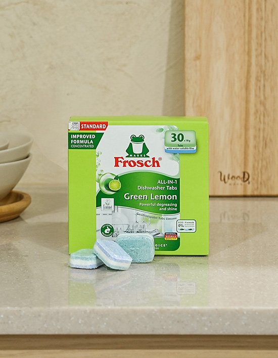 [프로쉬] 식기세척기 전용세제 그린레몬 30입