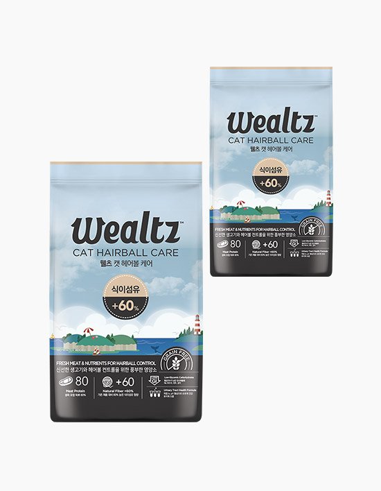 [웰츠] CAT 헤어볼케어 2종 (택1)
