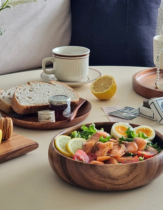 [니코트] BEST 우드그릇 감성 홈세트 11P