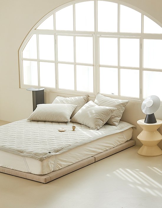 [아이르] 천연양모 침대패드 호주산100% 80수 고밀도 블레스 8종 (택1)