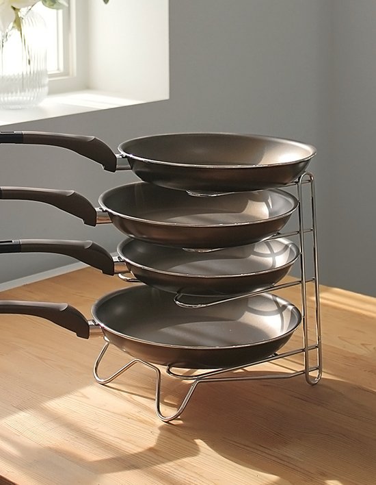 [로긴] 로트 올스텐 후라이팬 정리대 4단