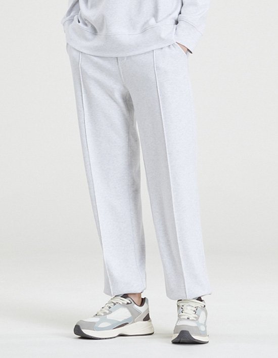 [와이잭] M_인터락 루즈핏 핀턱 조거 스웻팬츠 4종 (택1)