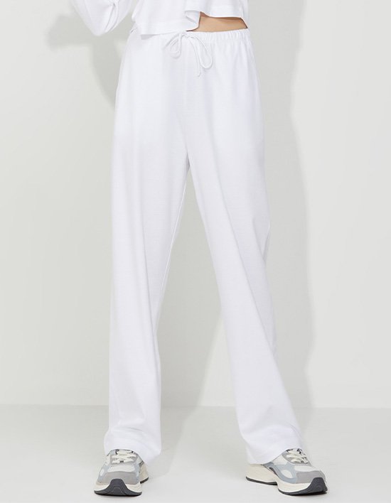 [와이잭] W_웜 터치 스트레이트 핏 스웻팬츠 6종 (택1)