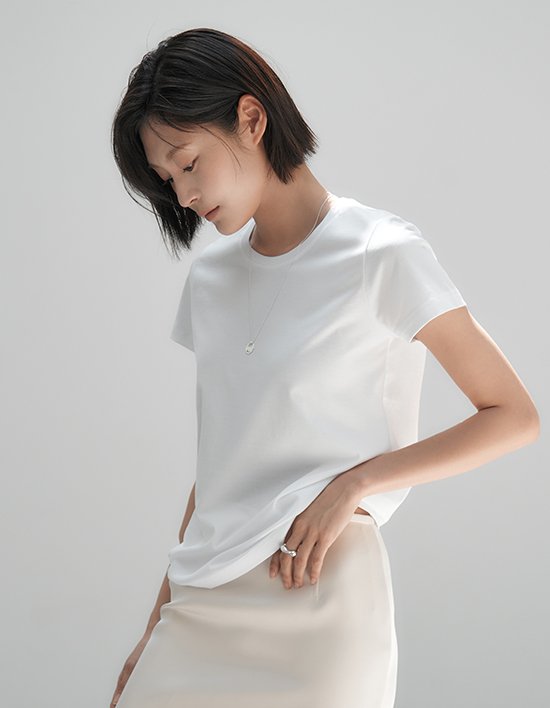 [와이잭] W_시그니처 클래식 & 베이직 핏 반소매 (155gsm) 13종 (택1)