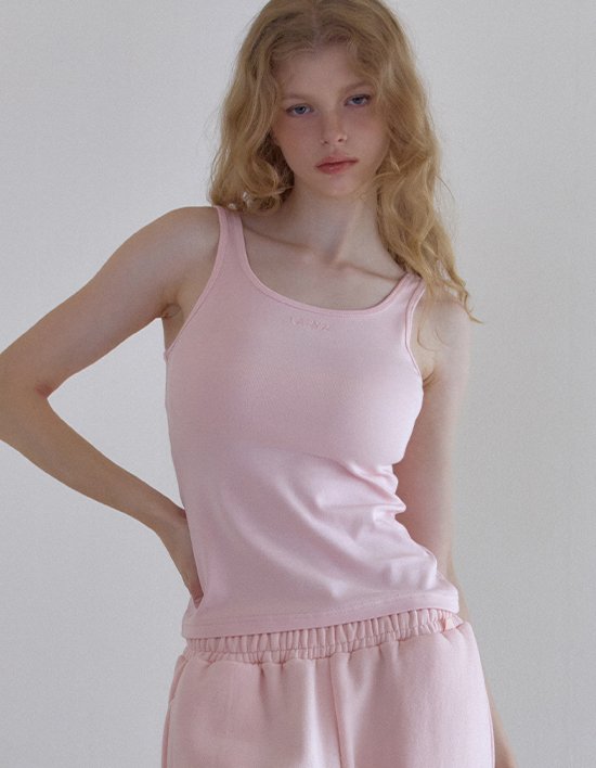 [레이지지] 소프트 스트레치 탱크탑 (4색상)