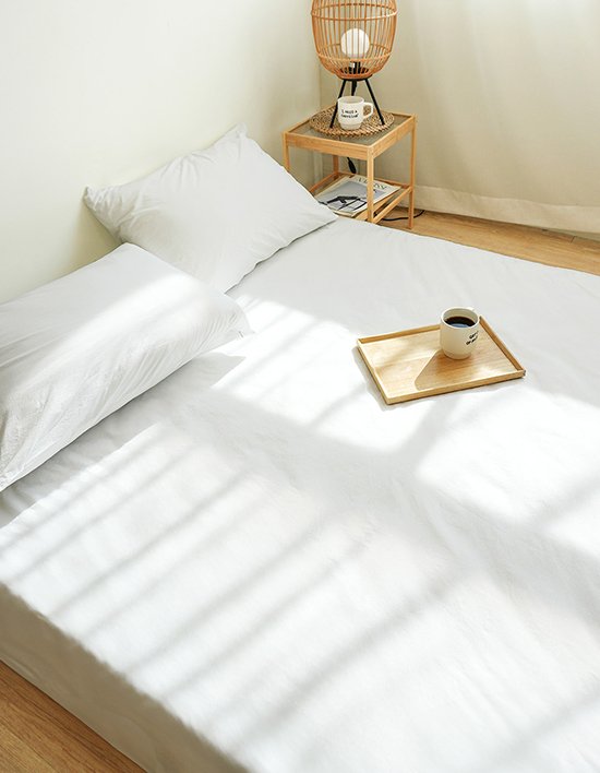 [레이지지] 60수 고밀도 순면 클래식 홈 매트리스 커버 4종 (택1)