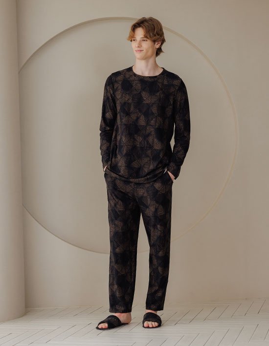 [라페어] 남성 네이비 블랙 수딩웜 상하의세트 4종 (택 1)