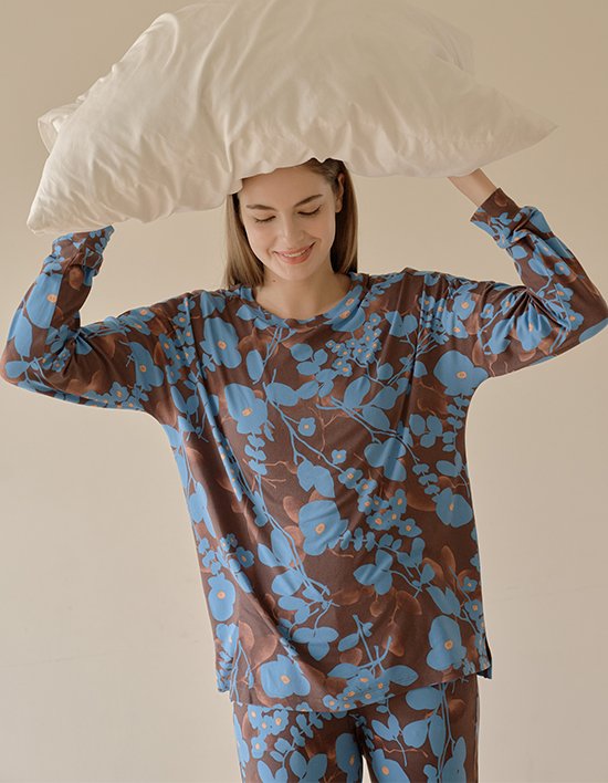 [라페어] 모던엣지 블루퍼플 수딩웜 상하의 세트 4종 (택 1)