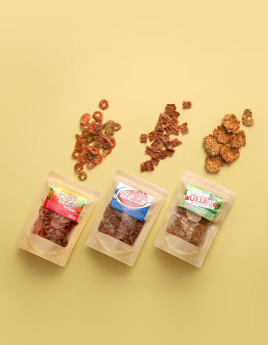 [복실방앗간] 강아지 트릿 수제간식 3종 (택1)