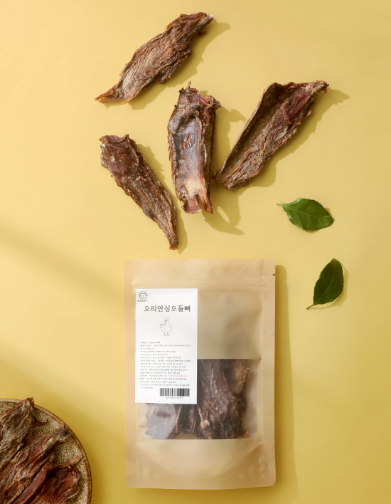 [복실방앗간] 오리안심오돌뼈 100g 오래먹는 뼈간식 (오리안심오돌뼈 100g)