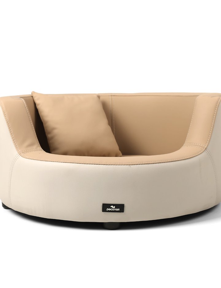 [로아벨 피카노리] 강아지 퍼니 플러스 소파 고양이 침대 애견용품 베이지 PECA5177