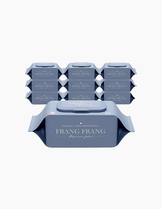 [프랑프랑] 에코 시그니처 두꺼운 아기 물티슈 (75gsm 무향) 70매입 2종 (택1)