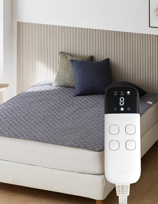 [한일의료기]  국내생산 탄소 전기매트 IoT 스마트 조절기 어반그레이