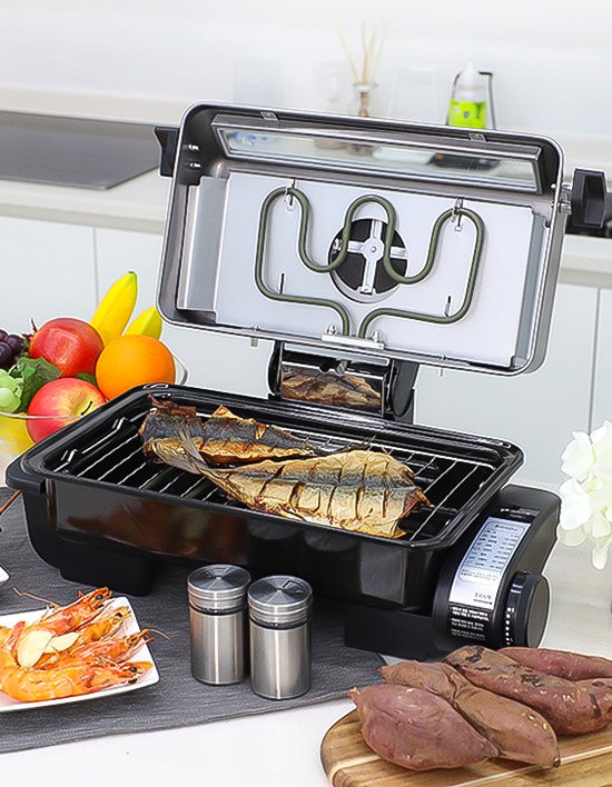 [키친아트] 허브 멀티 양면그릴 전기 생선구이기  KAG-9292