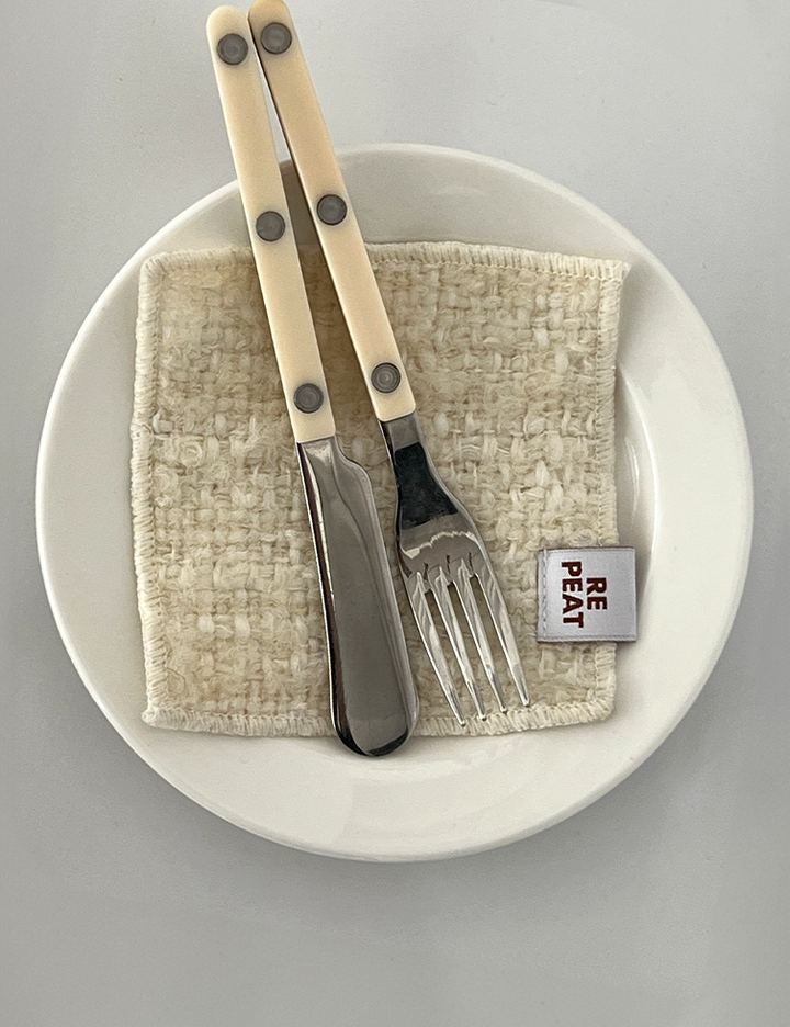 [리핏] 세트구매 브레드 컵코스터 티코스터 SET (8개 묶음)