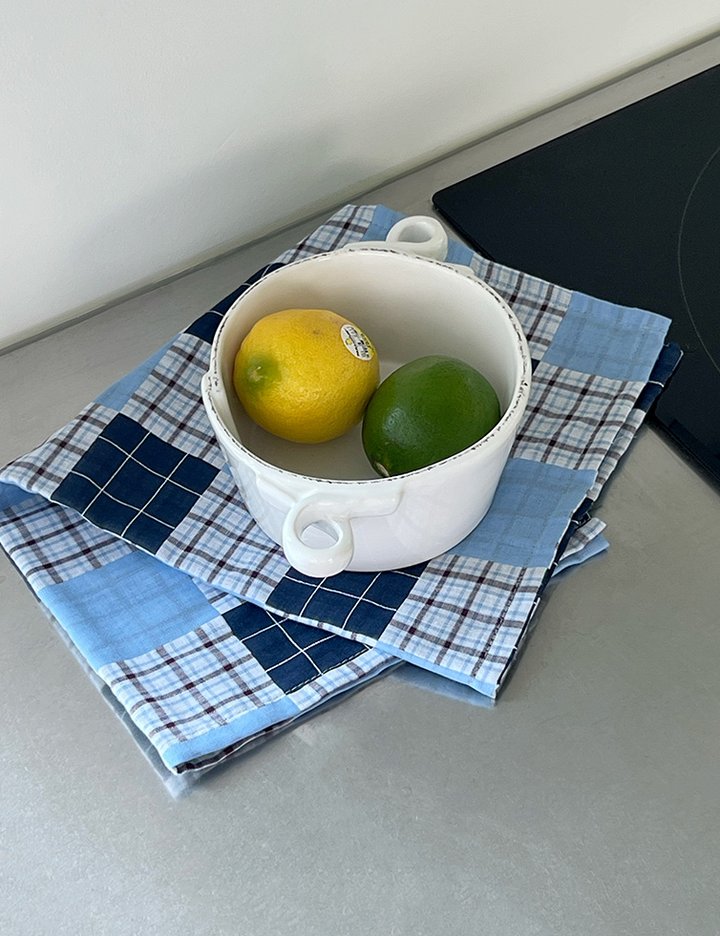 [리핏] 패치 키친크로스 테이블매트 2개 SET