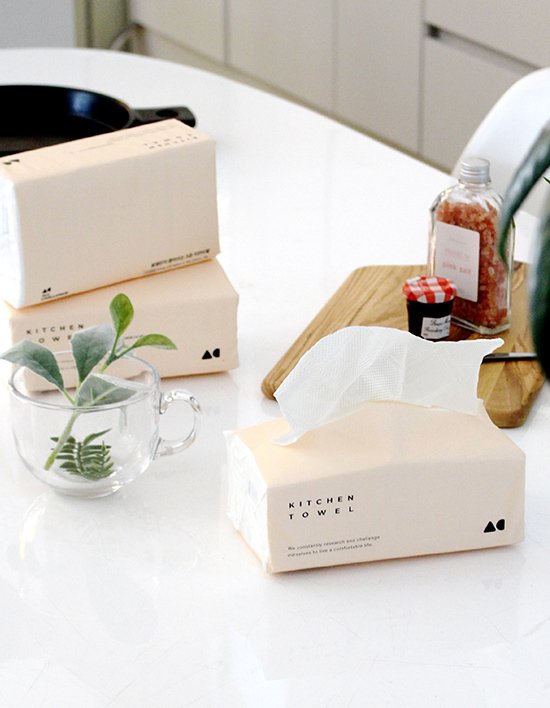 [올챌린지] 뽑아쓰는 3겹 키친타올 100매 9개입