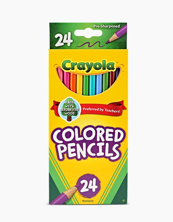 [크레욜라] 일반 색연필 24색 (단품)
