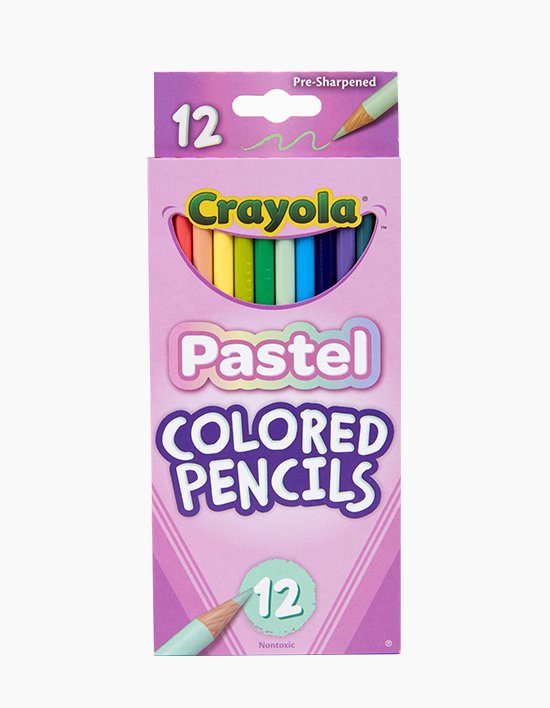 [크레욜라] 파스텔 색연필 12색 (3개 세트)