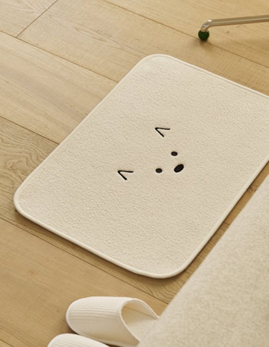 [더러그] 귀여운 시바견 뽀송 발매트 (시바견 발매트)