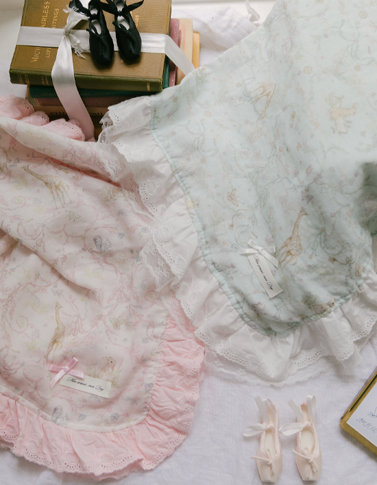 [하즈펫] 포레스트 퓨어 코튼 블랭킷 강아지 이불 2종 (택1)