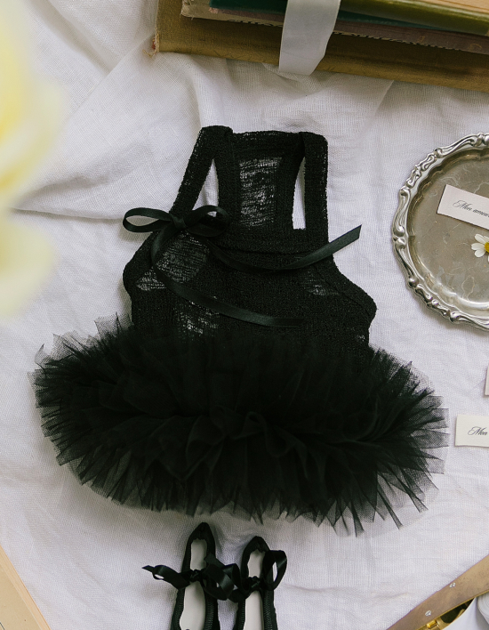 [하즈펫] 왈츠튤 마몬디 튜튜드레스 마몬디 블랙