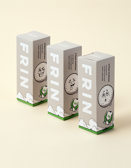 [FRIN] 감정을 담아 날리는 프린 골프공 3구 (디자인 선택)