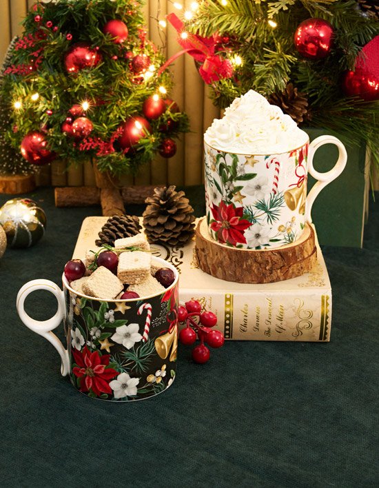 [보니타하우스] 캐럴 머그 2p 세트 (단품)