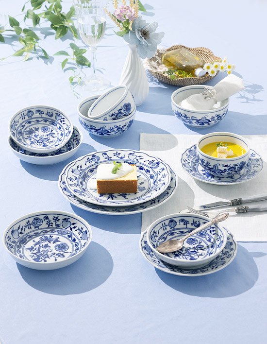 [체스키포슬란] 쯔비벨무스터 1인/2인 홈세트 2종 (택1)