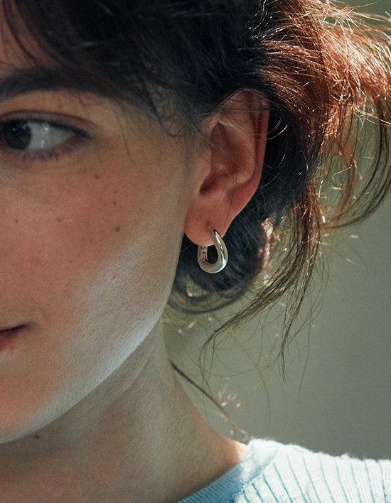 [베흐트] 배그 원터치 귀걸이 (실버)(택1)