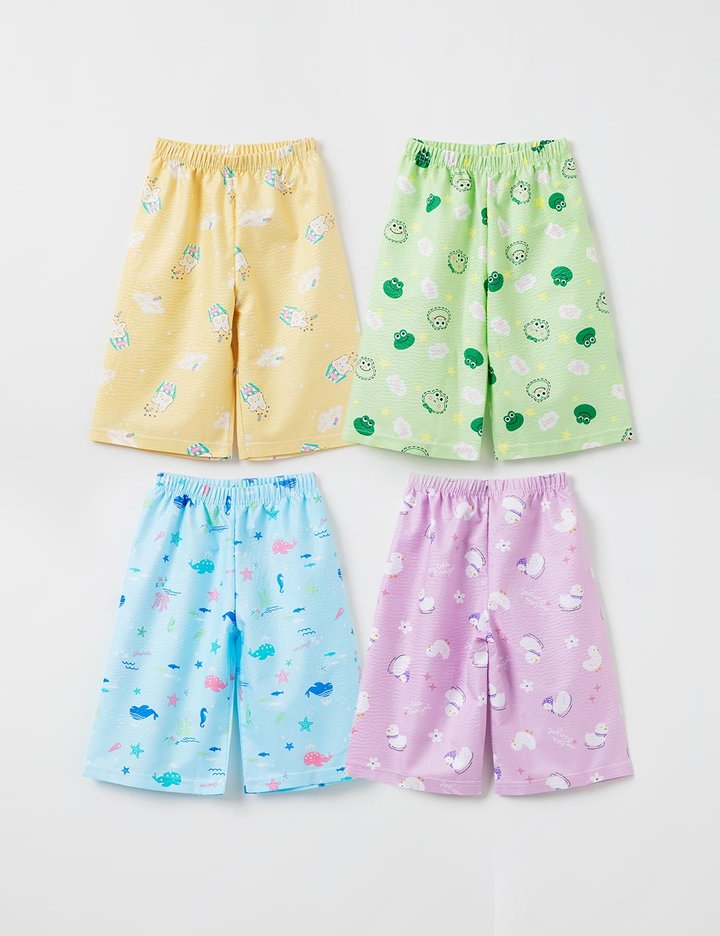 [오즈키즈] 여름방학 유아 여름 실내복 잠옷 바지 4종 (택1)