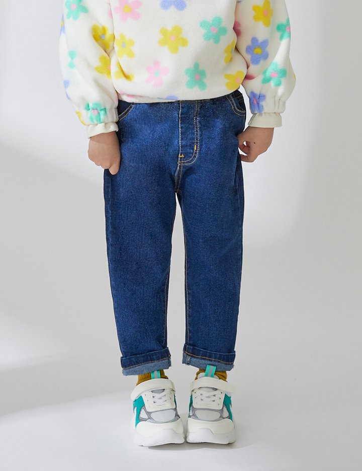 [오즈키즈] 예쁜핏편한핏 유아 배기 청바지 3종 (택1)