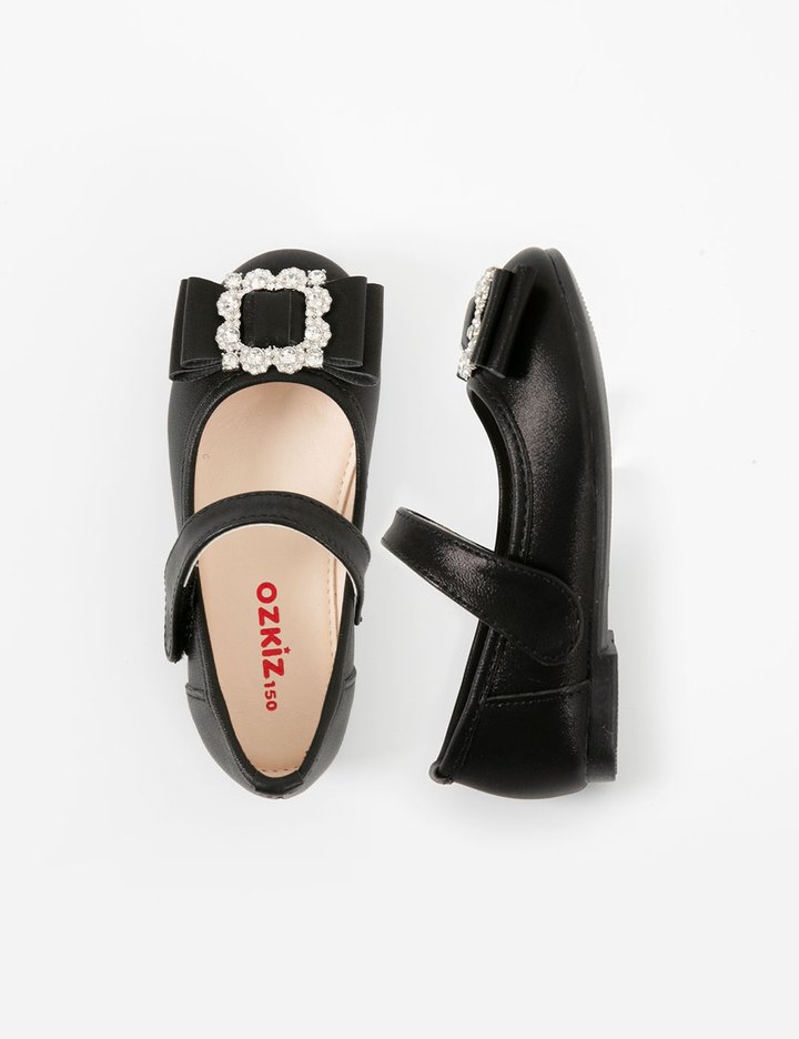 [오즈키즈] 루나리본 여아 구두 블랙