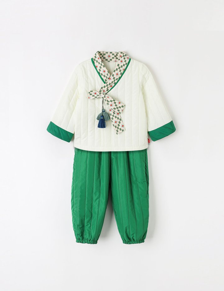 [오즈키즈] 한비 한복 세트 아이보리