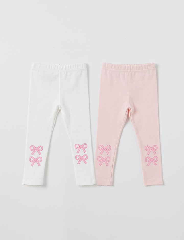 [오즈키즈] 트윈리본 여아 레깅스 2종 (택1)