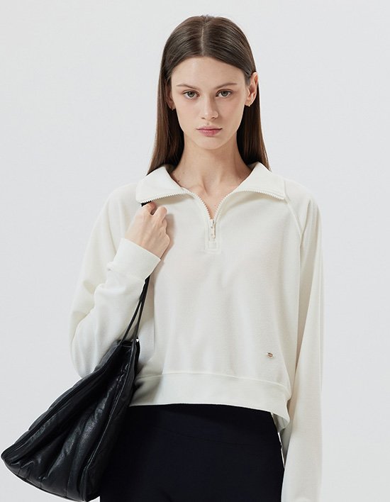 [레페르] 렌웨 플리스 하프 집업 스웻셔츠 2종 (택1)