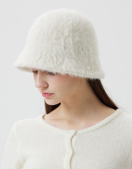 [레페르] 엘고트 퍼 버킷햇 2종 (택1)