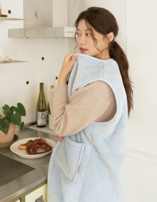 [프로젝트슬립] 겨울 홈웨어 가벼운 양털조끼 5종 (택1)