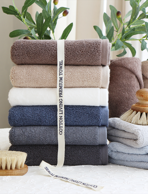 [코튼리빙] 호텔수건 170g 10장 9종 (택1)