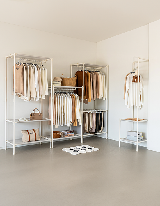 [MF매직하우스] 무볼트 드레스룸 조립식 행거 9종 (택1)