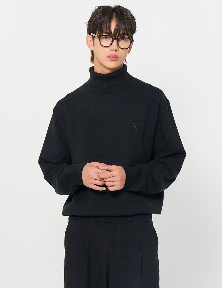 [제너럴아이디어] MAN 에센셜 터틀넥 풀오버 4COL /SBD3M05004