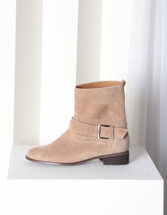 [투콤] 마로네 앵클부츠_베이지