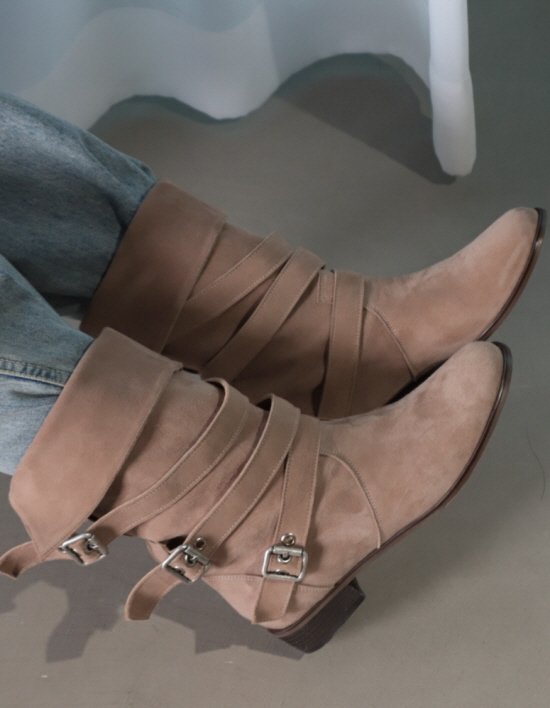 [투콤] 벨킨 스웨이드 부츠_브라운