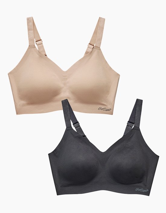 [크로커다일 감탄브라] 큰컵 스트랩 감탄브라 2종 (팬티 증정)