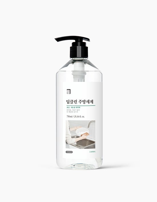 [살림백서] 딥클린 주방세제 750ml 2종 (택1)