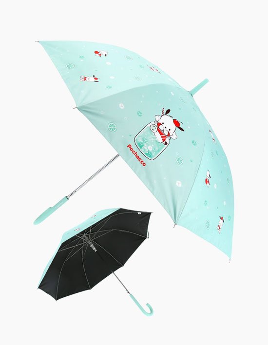[산리오] 포차코 60 스파클링 암막코팅 장우산 (민트)