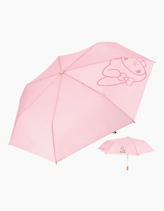 [산리오]마이멜로디 55 빅빼꼼 안전한자동우산 (연핑크)