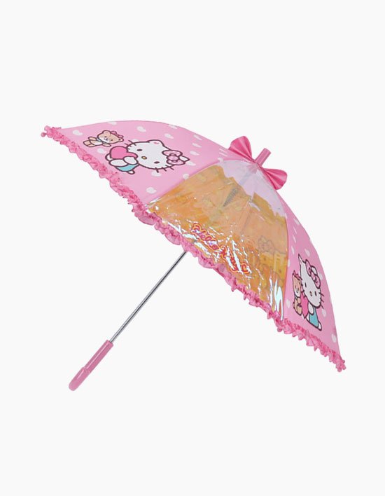 [산리오] 헬로키티 47 리본 하트패턴 장우산