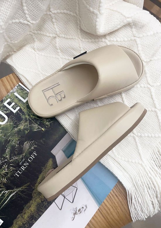 [라벨라코] 럭스 페이크레더 몰드형 굽 실내화 11종 (택1)