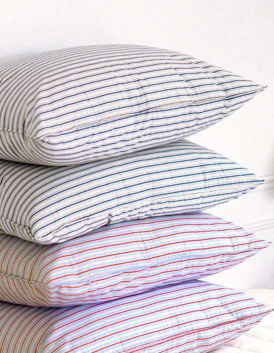 [다운뱅크] 페파 고밀도 60수 워싱 누비베개커버 2종 (택1)